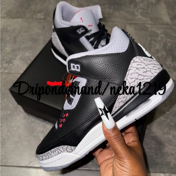Big Kid’s Air Jordan Cement 3s
